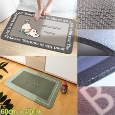 Duschmatte 60x40cm Antirutsch Badematte Schnelltrocknend Badvorleger