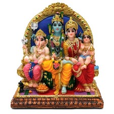 Hindu God Shiva Family Statue