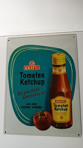 Retro blechschild kraft - retro-blechschild, kraft's