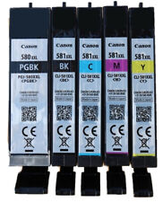 Original Canon Patronen PGI-580XXL CLI-581 XXL PIXMA TR7550 TR8550 TS6150 TS8150
