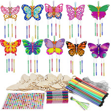 10 Stück Windspiel Bastelset