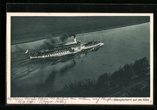Ansichtskarte Dampferfahrt auf
