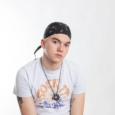 Bandana kopftuch schwarz - kopftuch,
