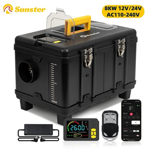 Sunster tb10 8kw 12v 24v - 8kw, mit