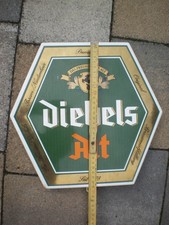 altes Emaile Bier Schild Diebels Alt Issum Emailschild Werbung Reklame 30x32cm