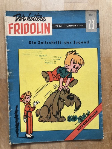 Der heitere fridolin nummer - heitere,