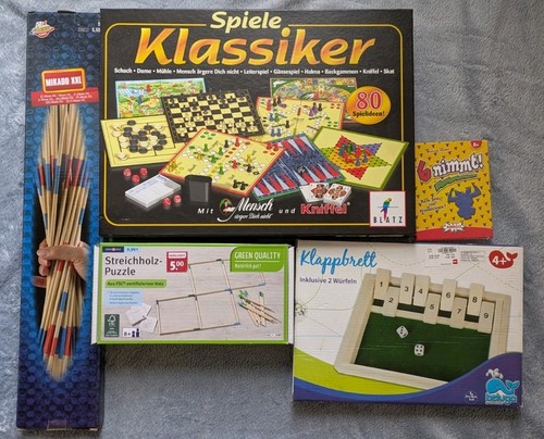 Spiele set brettspiele - set, (brettspiele