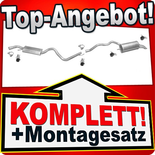 Auspuff für transporter - vw,