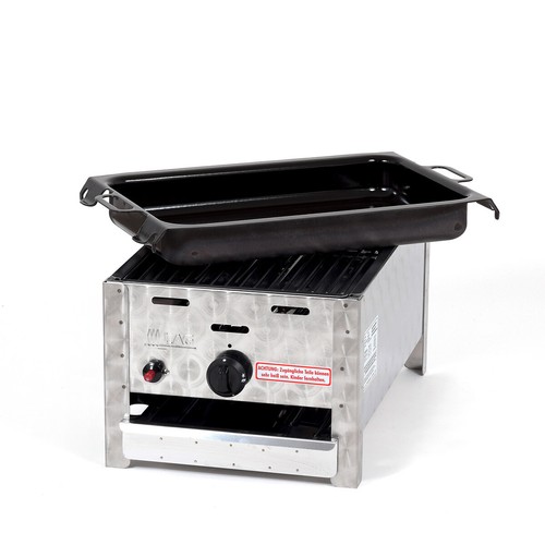 Edelstahl flammig - edelstahl, (3,65kw)
