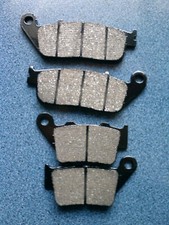 Yamaha WR 125 R WR 125 X Bremsbeläge vorne und hinten komplett