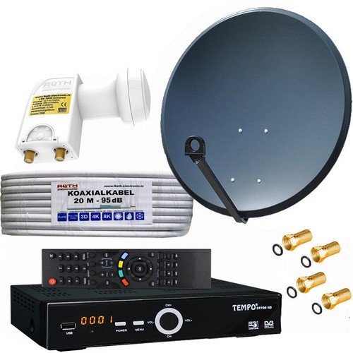 Sat anlage full hdtv 80cm - tv,