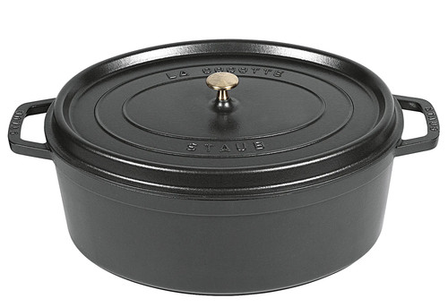 Staub bräter oval - staub, 41cm