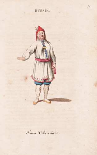 Mari people russia russland - russia,