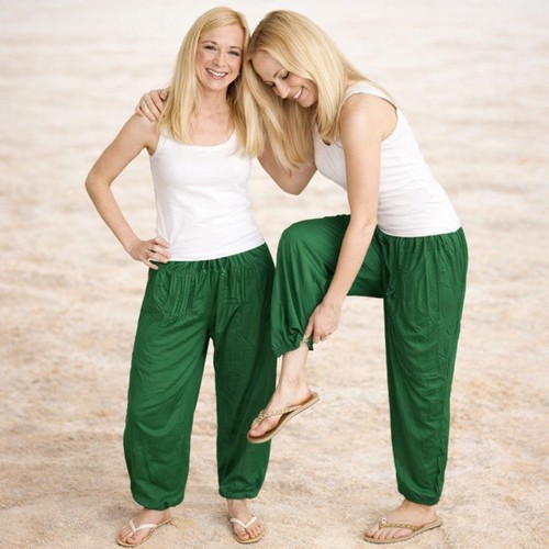 Hose haremshose pluderhose - hose,
