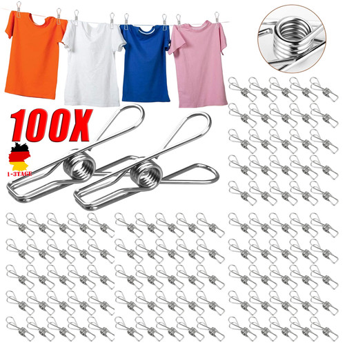 Neu 100 stk edelstahl - stk,