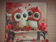 kissenhülle 45x45 Neu Eulen