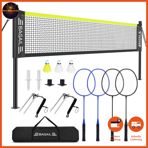 Badmintonnetz set 1 55m - 6,1m, 1,55m