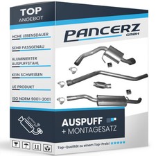 Komplette Auspuffanlage für