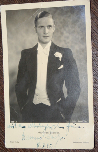 Postkarte hannes stelzer - postkarte, mit