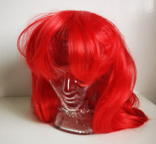 Perücke Rot Lange Haare Party Fasching Karneval