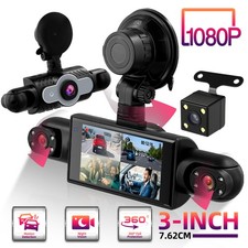 4 Kanal 360° Panorama Dashcam