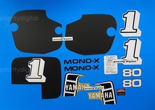 1982 Yamaha YZ80 13pc graphics