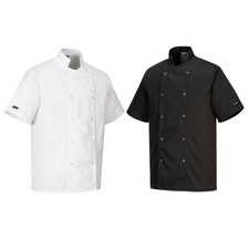 Chef's Cumbria Kochjacke Bäckerjacke Gastronomiekleidung kurzarm Portwest