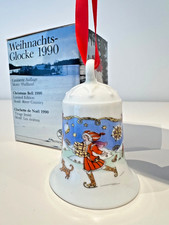 Hutschenreuther Weihnachtsglocke 1990 Christmas Bell Limitierte Auflage OVP