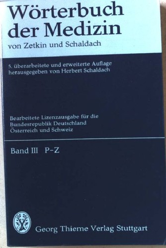 Wörterbuch der medizin teil - der,
