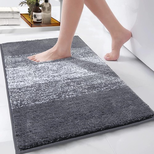 Badematten mikrofaser hochflor - mikrofaser,