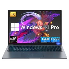 Blackview GamiBook 8 Laptop AMD 7735HS 16Zoll 16GB 512GB SSD Win 11 Pro Notebook