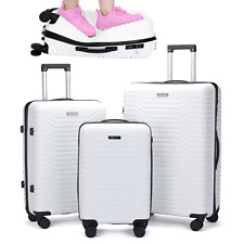 Koffer Unzerstörbar Reisekoffer Hartschalen Trolley Rollkoffer Kofferset  M-L-XL