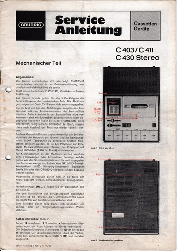 Service manual anleitung für - service,