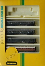 Minitrix   aus 11084    (Spur N)   Schnellzugwagen - Set der DRG + OVP