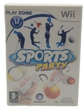 Sports Party Nintendo Wii CIB -Sehr guter Zustand- Play Zone