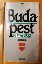 Budapest Stadtplan Zentrum für Sammler
