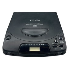 Philips AZ 6840 Discman tragbarer CD-Player CD Spieler Portabel Vintage Schwarz