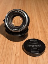 Voigtländer Nokton classic