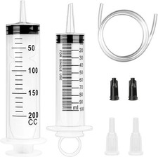 2 Stücke Spritze 100+200ml