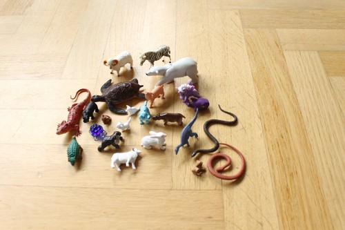 Kleine spiel figuren tiere - kleine,
