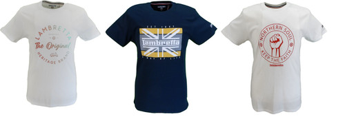 3er pack lambretta shirts - 3er,