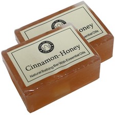 Zimt Honig Seife  Naturseife 2x125g  Duftseife Glycerinseife soap  Song of India