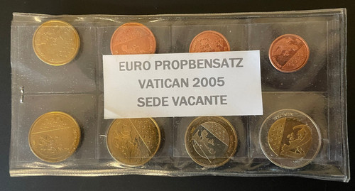 Euro probesatz vatikan 2005 - euro,