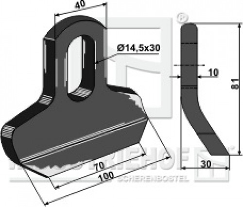 Schlegelmesser mulchmesser - schlegelmesser,