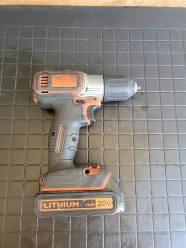Black decker 20v drill with - +,