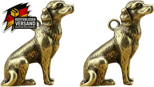 Hund schlüsselanhänger set - hund,
