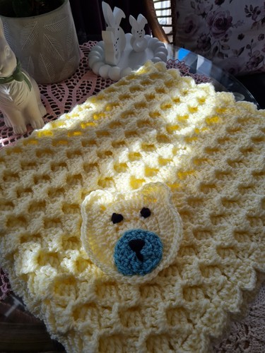 Babydecke handarbeit neu - babydecke,