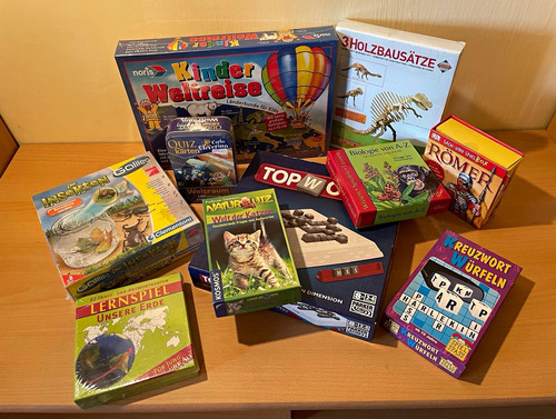 Sach und spielbox konvolut - sach-,
