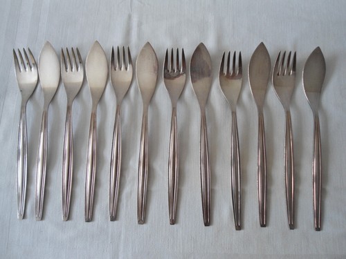 Fischbesteck teile 6 - teile,