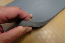 Pufferabsatz Schweizer Puffergummi MBT Gummiplatte Schuhsohlen weich dämpfend